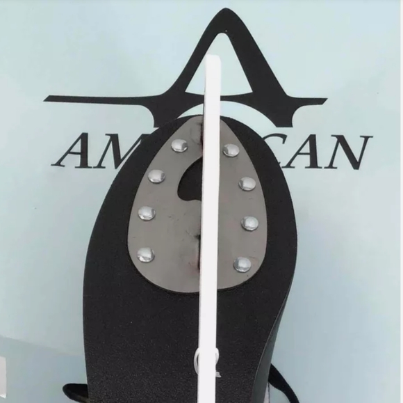 New in Box American Tricot Lined Figure Black Skates Size 13 Professional - Picture 5 of 7